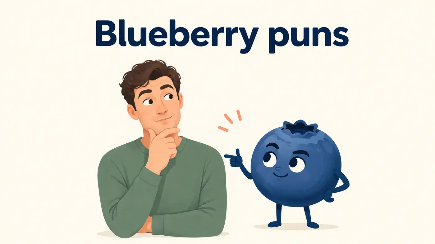 Blueberry Puns