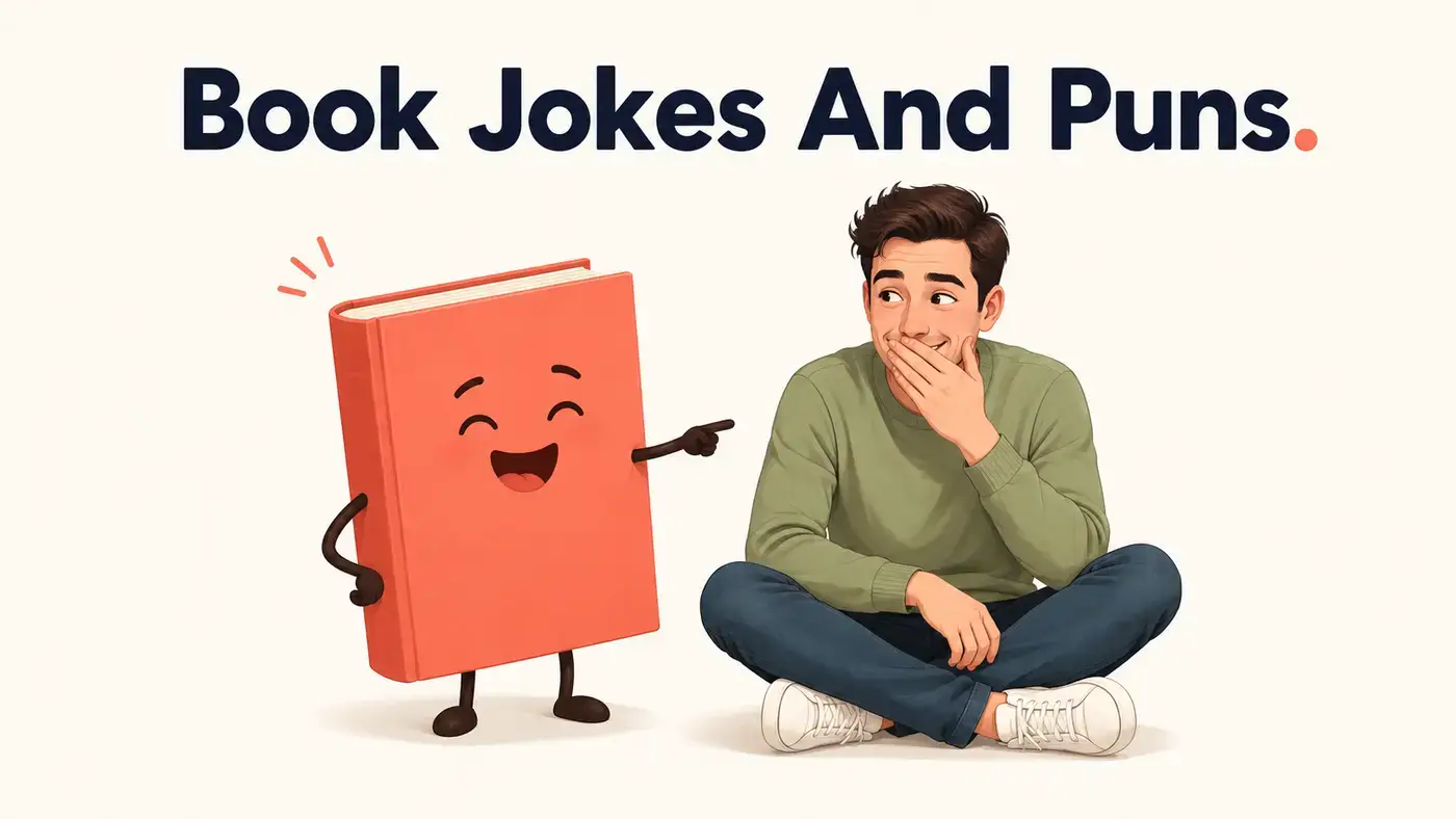 Book Jokes And Puns