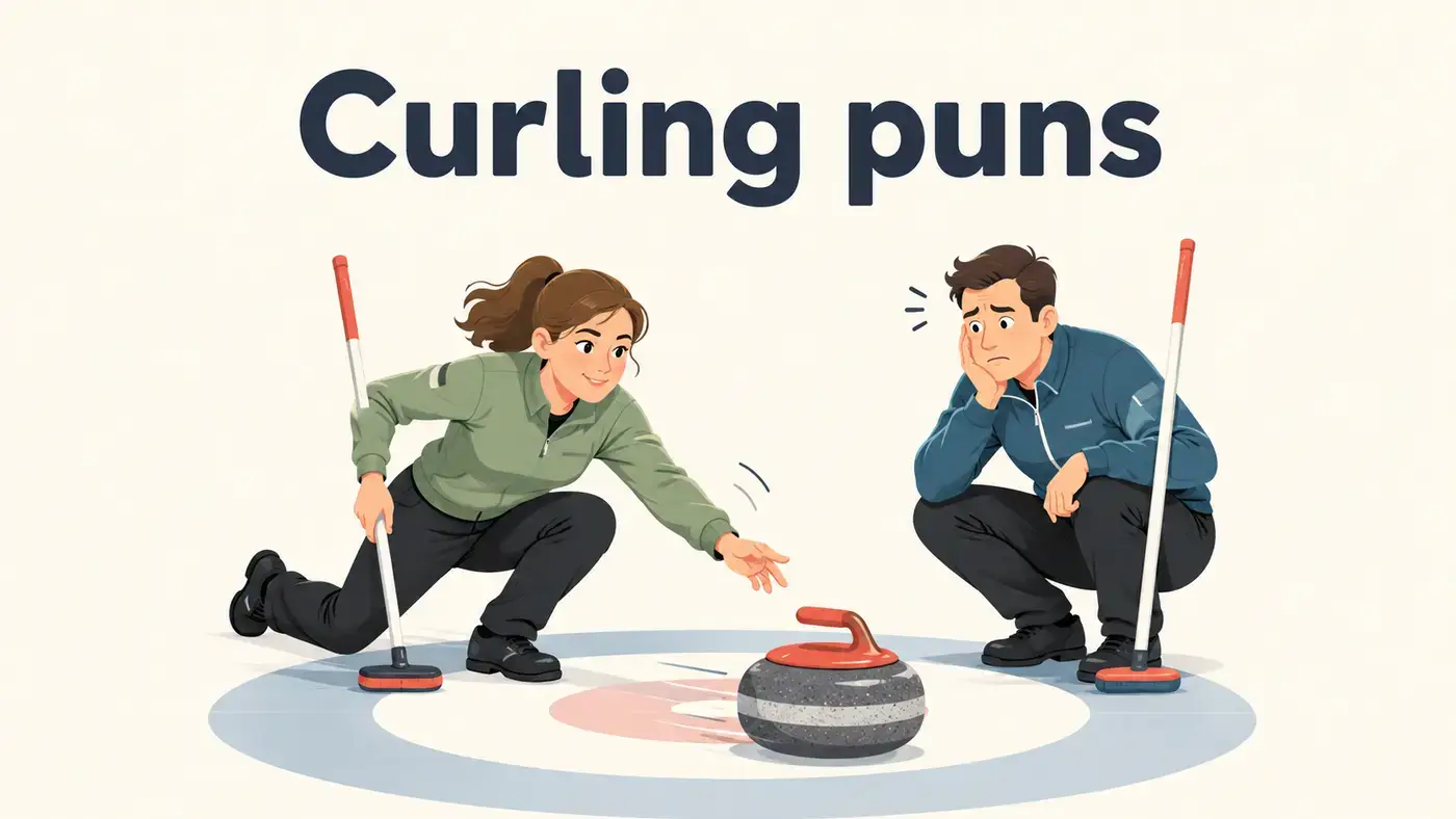 Curling puns