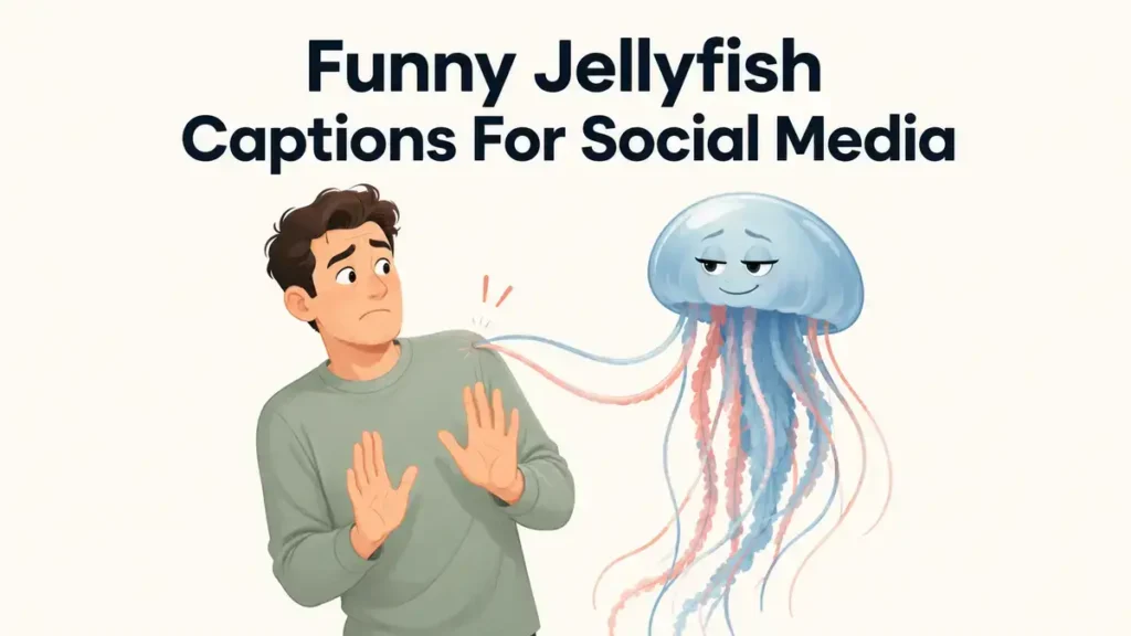 Funny Jellyfish Captions For Social Media