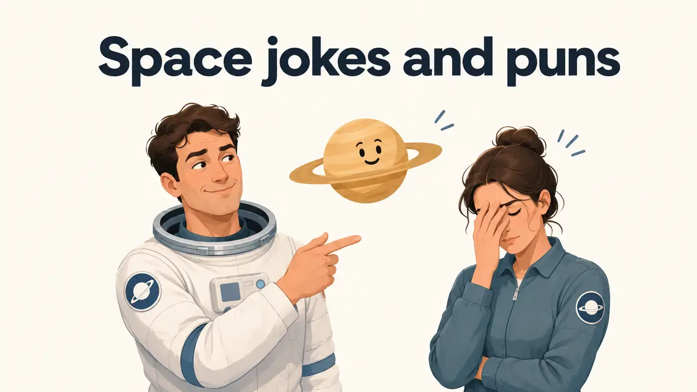 Space jokes and puns