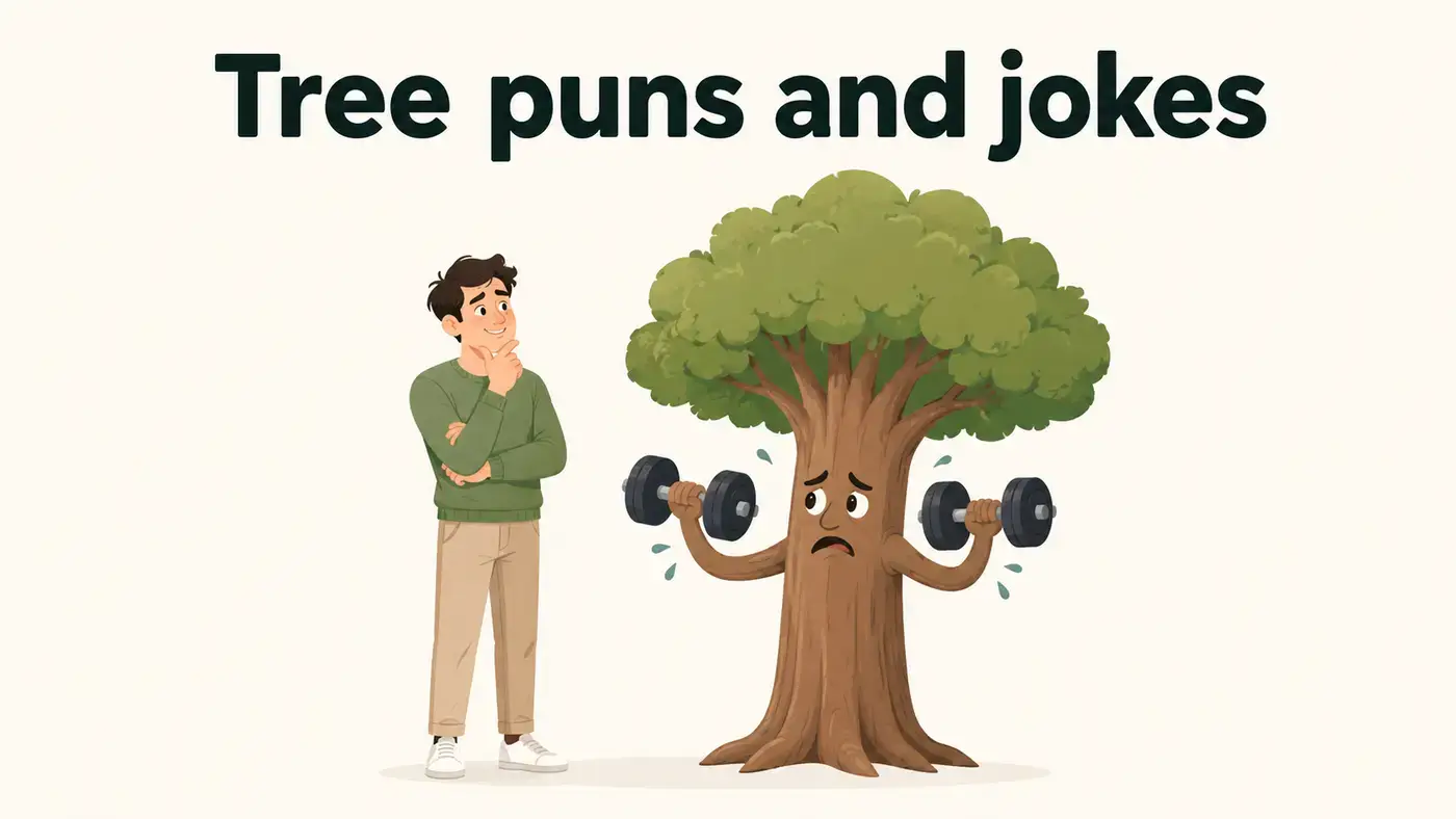 Tree puns and jokes