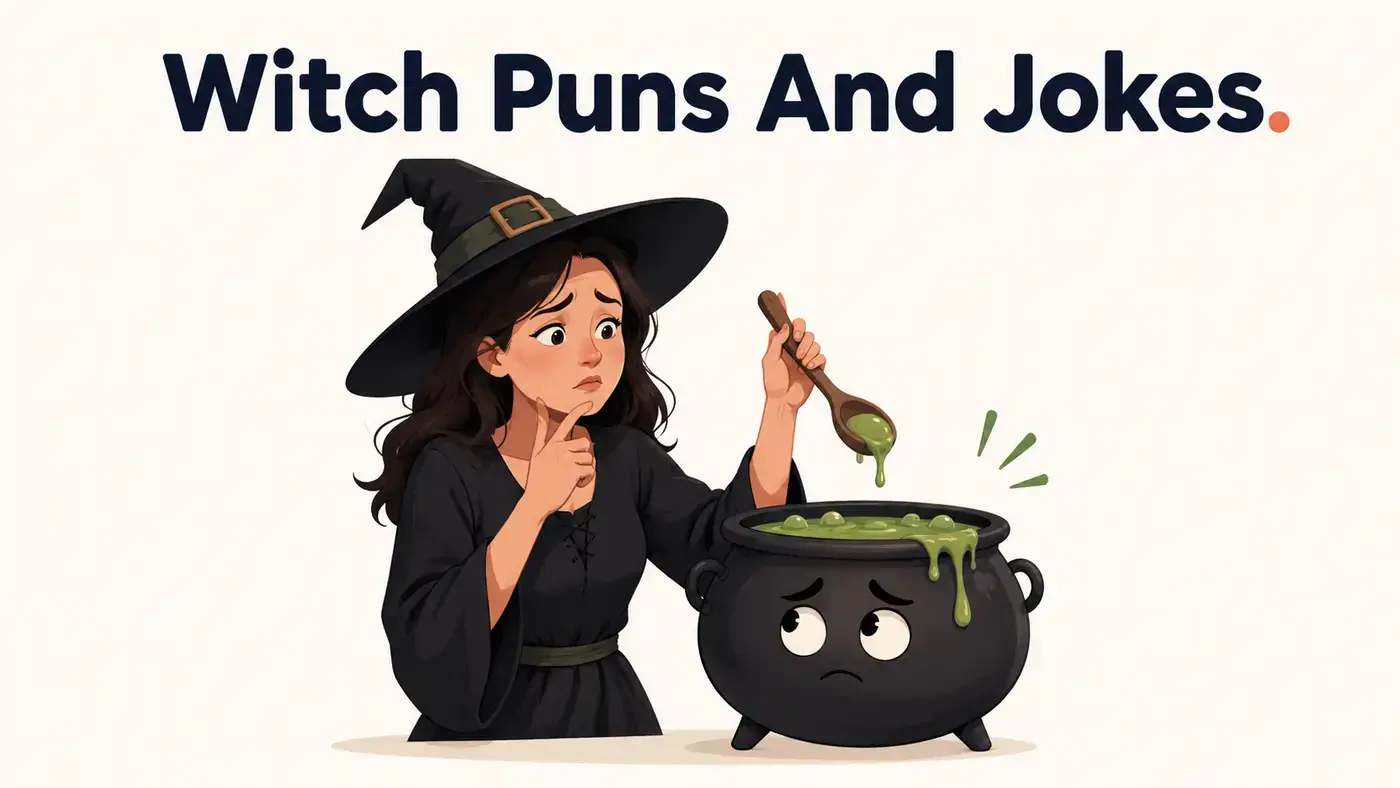 Witch Puns And Jokes