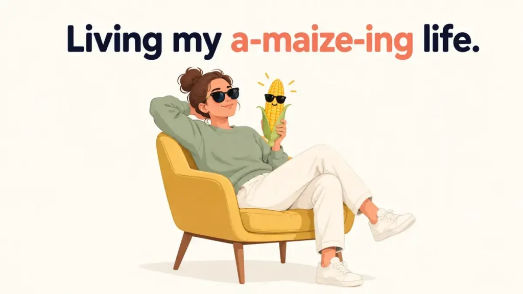 Funny Corn Captions For Social Media