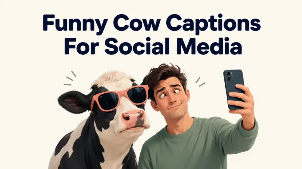 Funny Cow Captions For Social Media