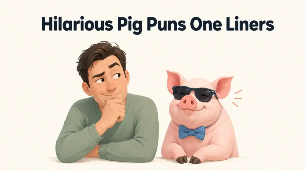 Hilarious Pig Puns One Liners