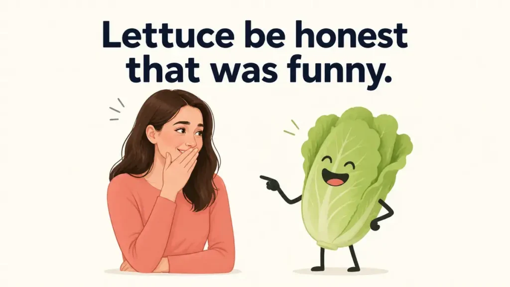 Lettuce Jokes And Salad Puns