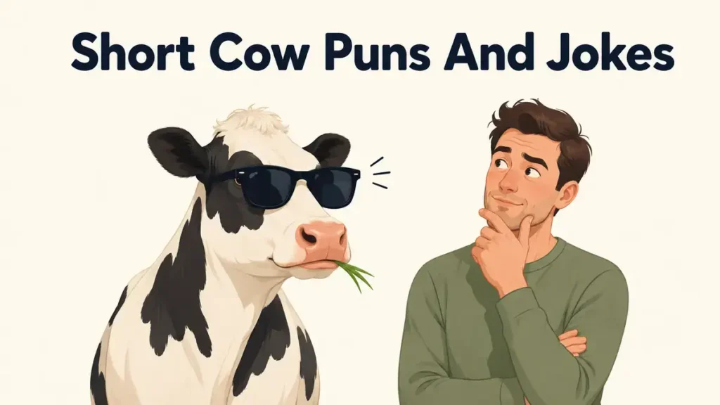 Short Cow Puns And Jokes