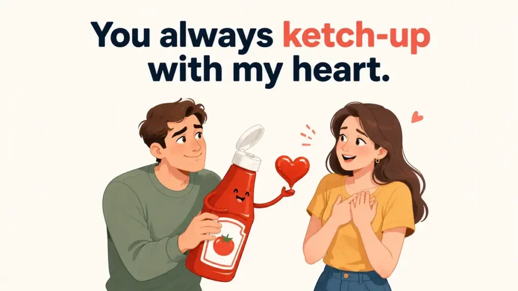 Short Ketchup Puns