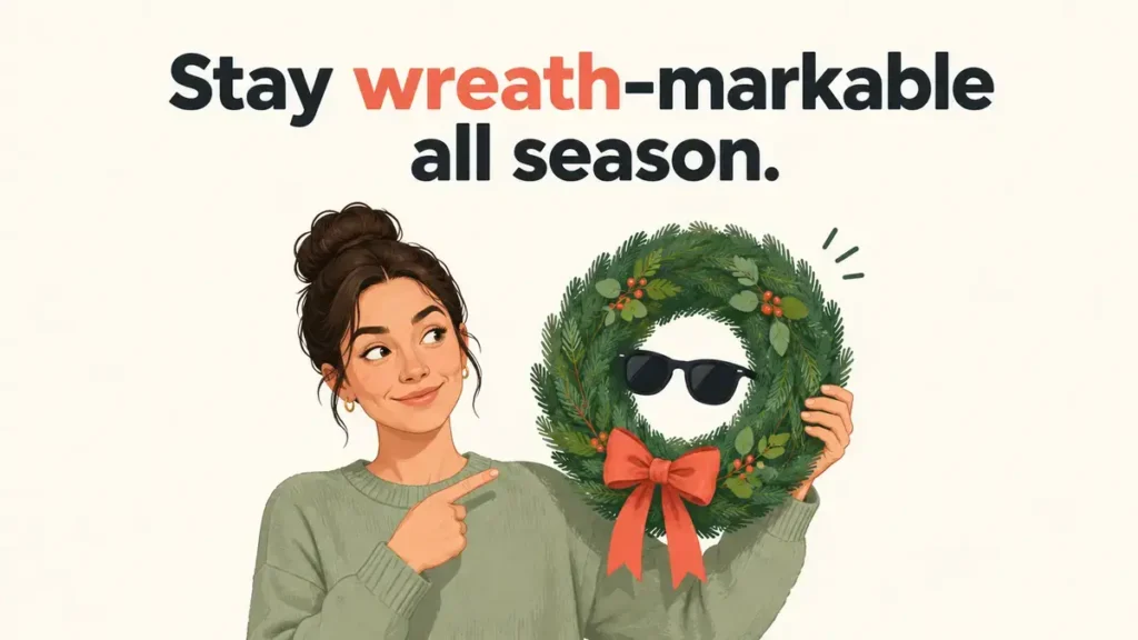 Short Wreath Puns