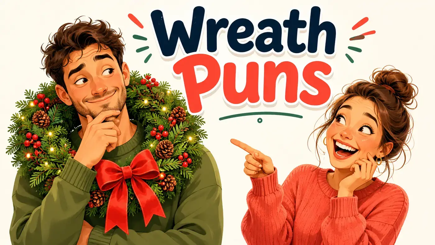 wreath-puns