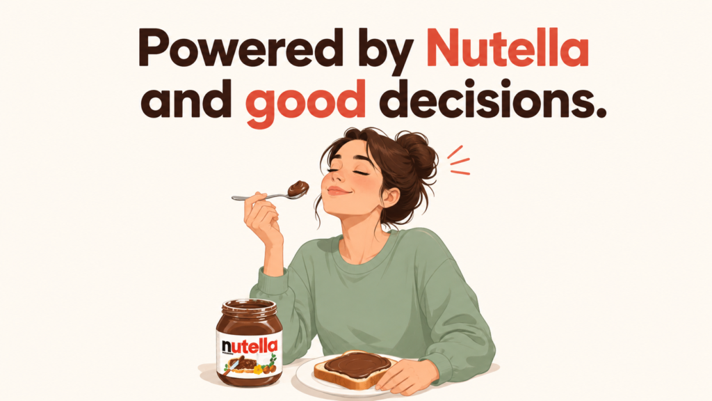 Funny Nutella Captions For Social Media