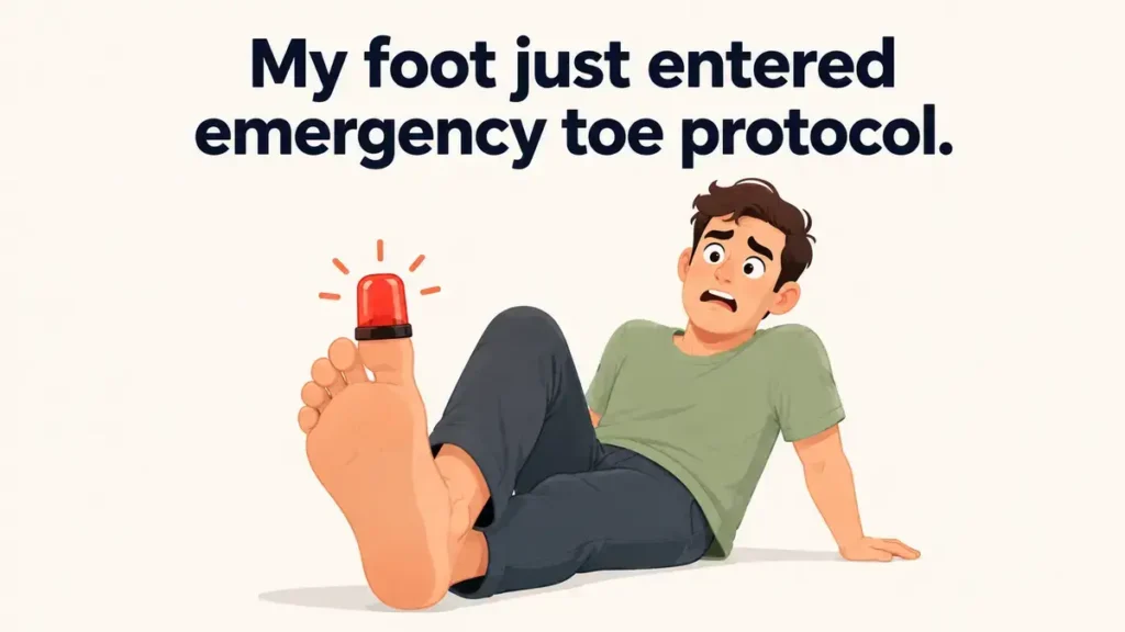 Clever Broken Toe Puns And Wordplay