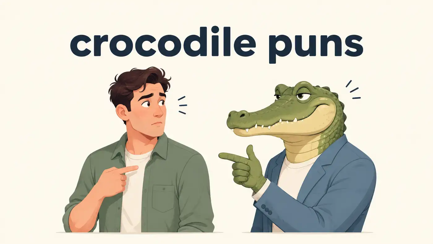 crocodile-puns