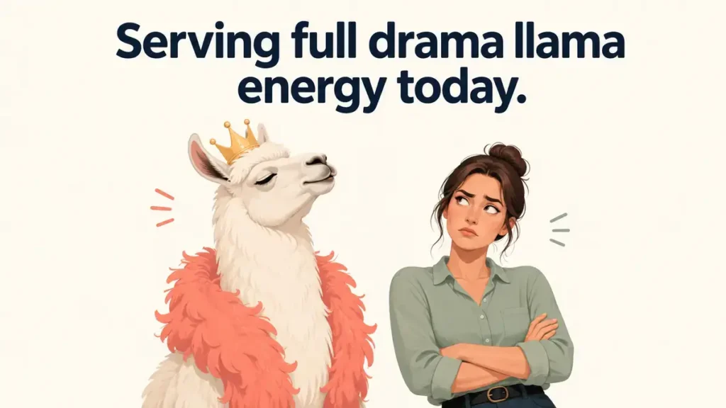 Cute Llama Captions For Social Media