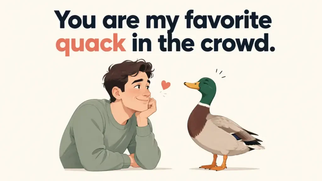 Duck Puns For Romantic Vibes