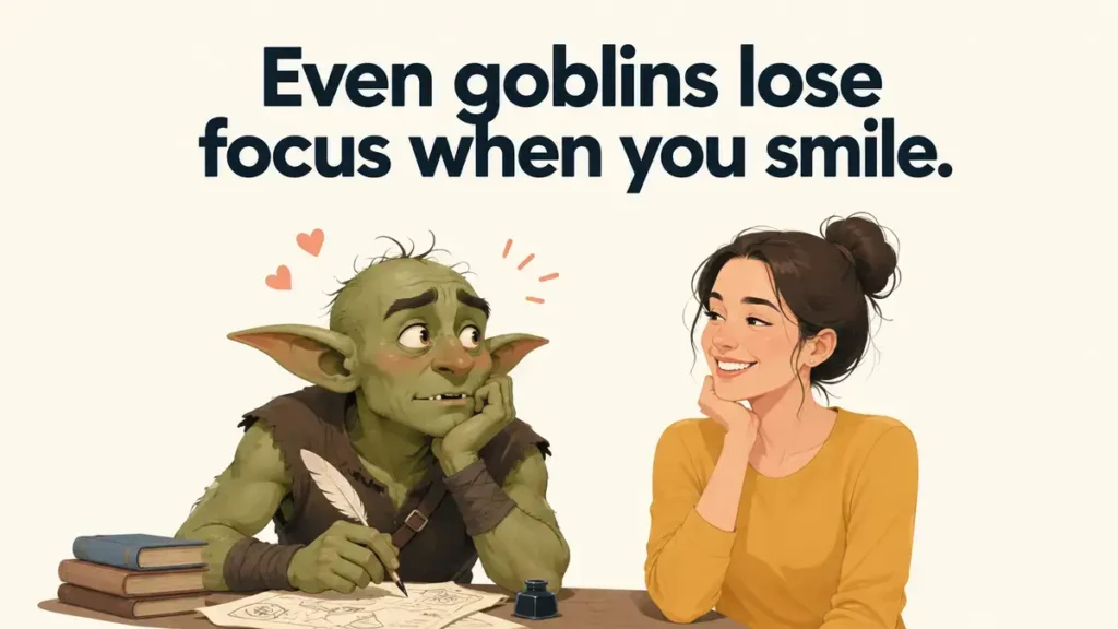 Flirty Goblin Pick Up Lines