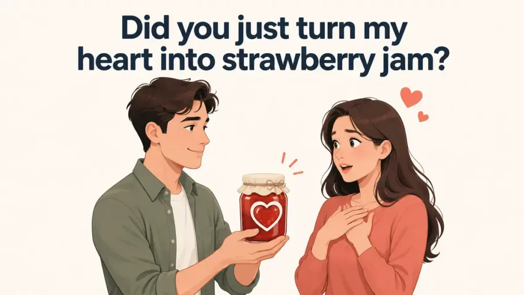 Flirty Strawberry Pick Up Lines