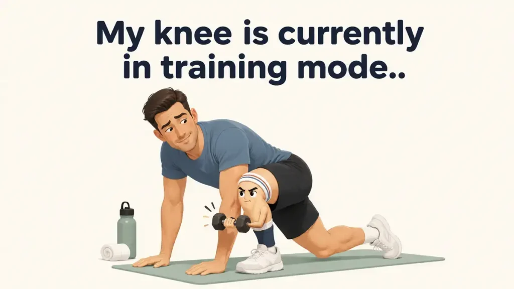 Funny Knee Surgery Rehab puns