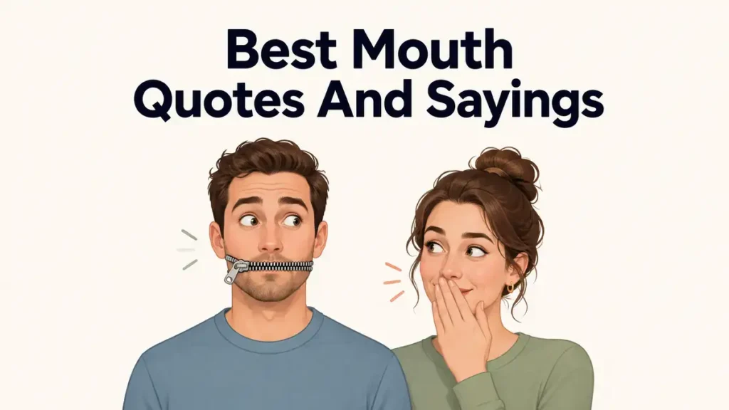 Funny Mouth Captions For Social Media