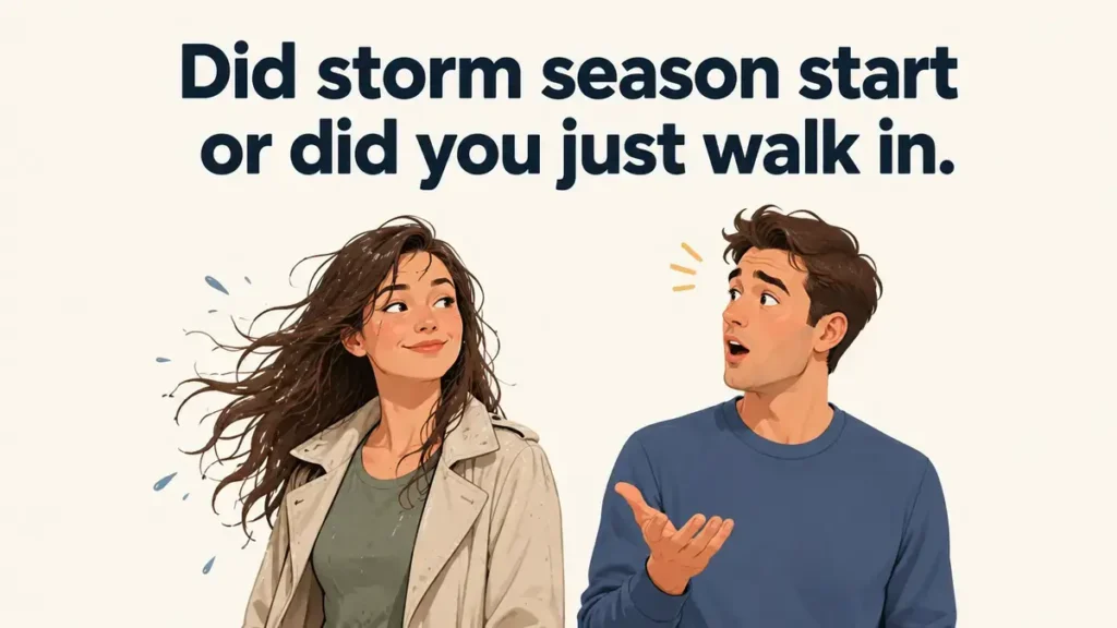 Funny Tornado Pick Up Lines