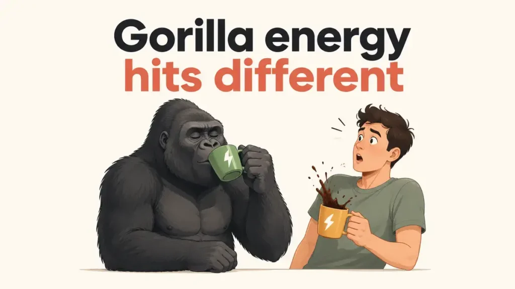 Gorilla Captions For Social Media