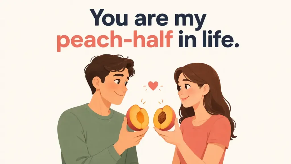 Peach Puns For Couples