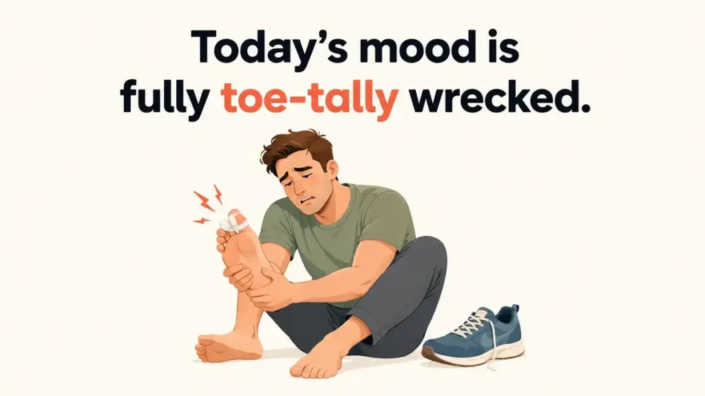 Short Broken Toe Jokes
