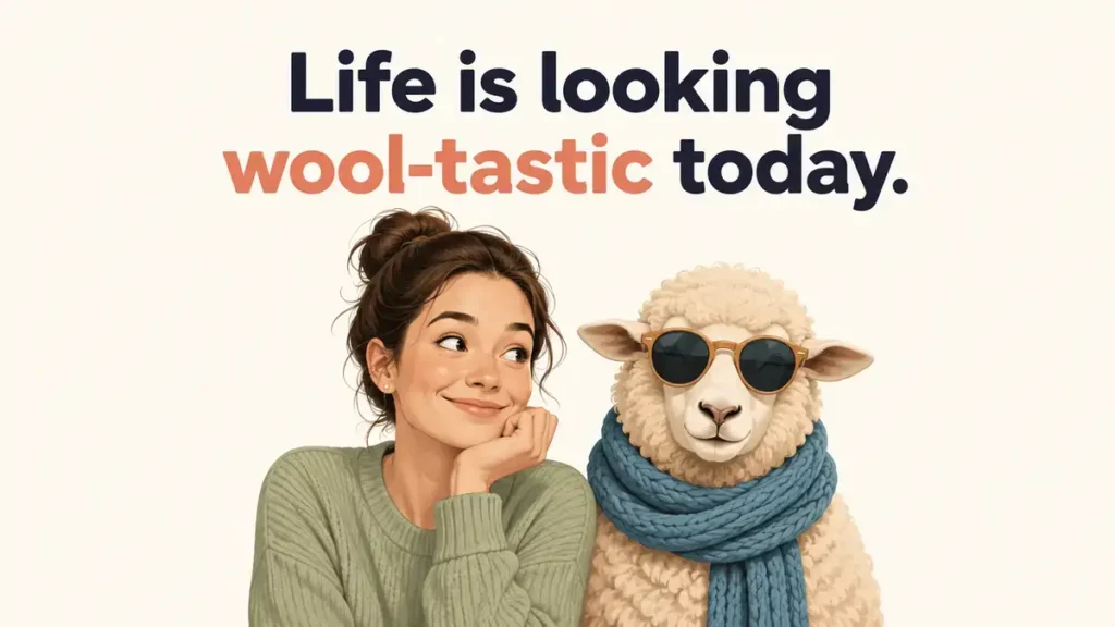 Short Sheep Puns