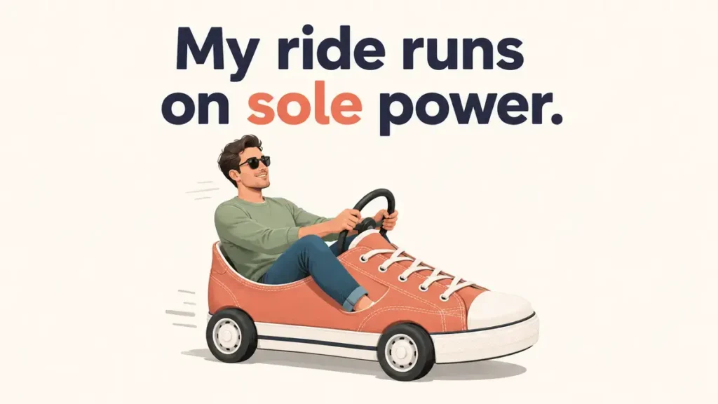 Short Shoe Car Puns
