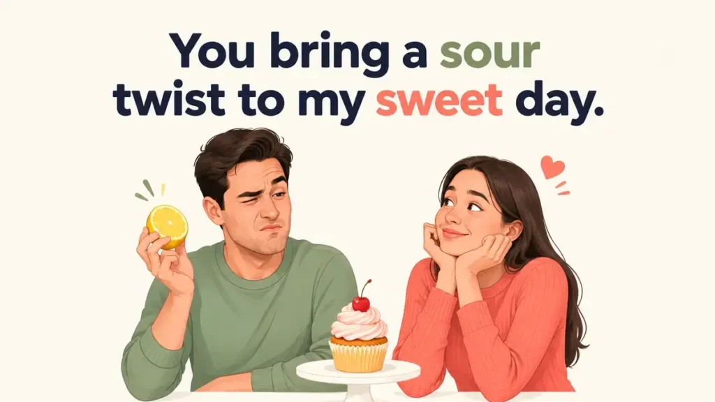 Sour Candy Puns And Playful Teasing Lines