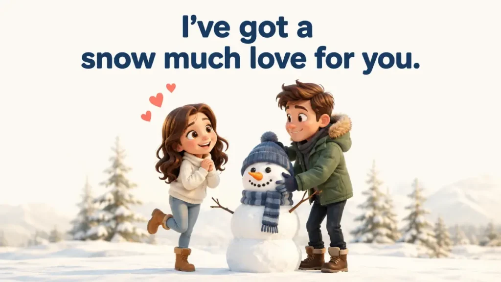 I’ve got a snow much love for you.