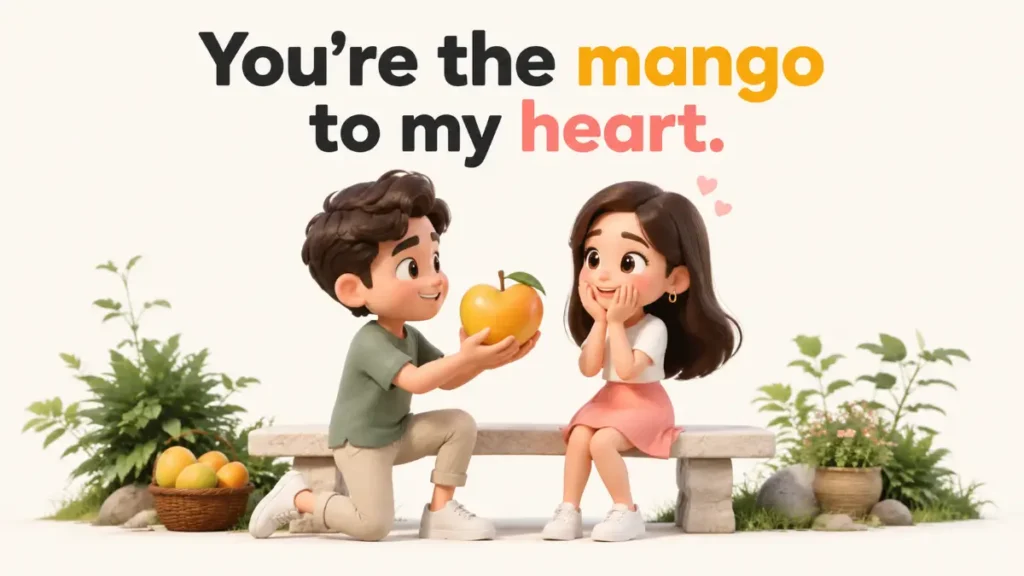 Sweet Mango Love Puns