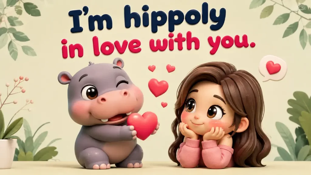 Romantic Hippo Puns For Your Favorite Person