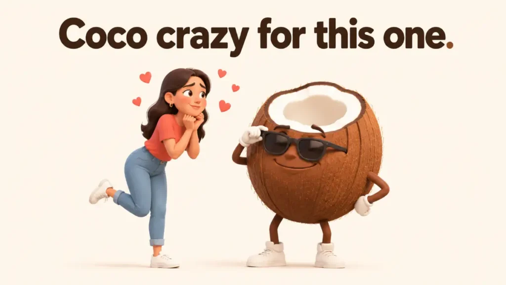 Coconut Love Puns For Instagram Captions