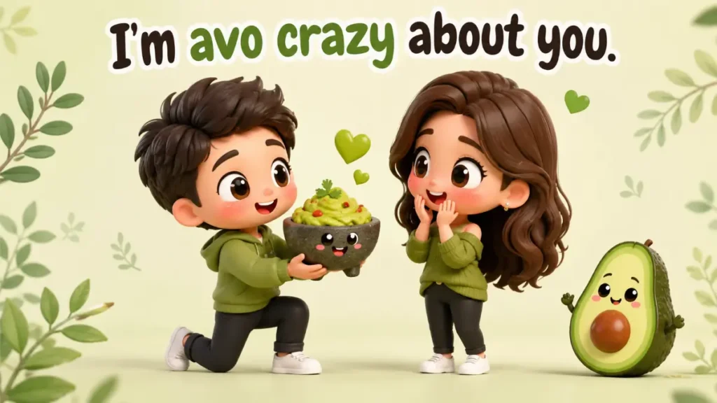 Cute Guacamole Puns For Your Crush