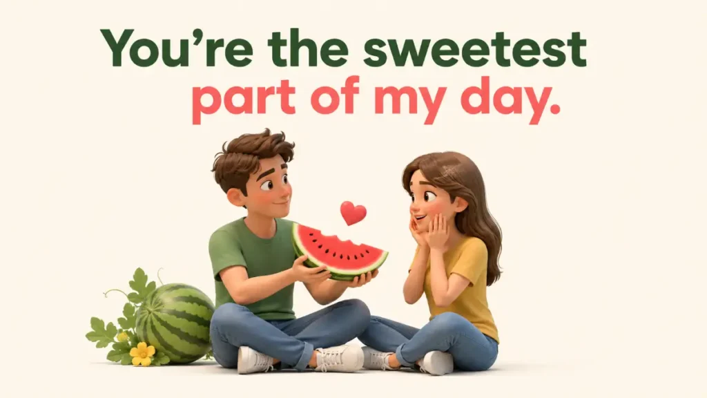 Melon Puns For Love Notes