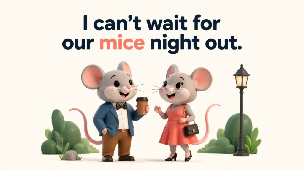 Romantic Mouse Puns For Date Night