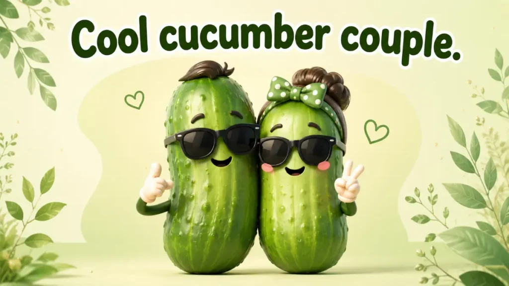 Short Cucumber Puns For Couples
