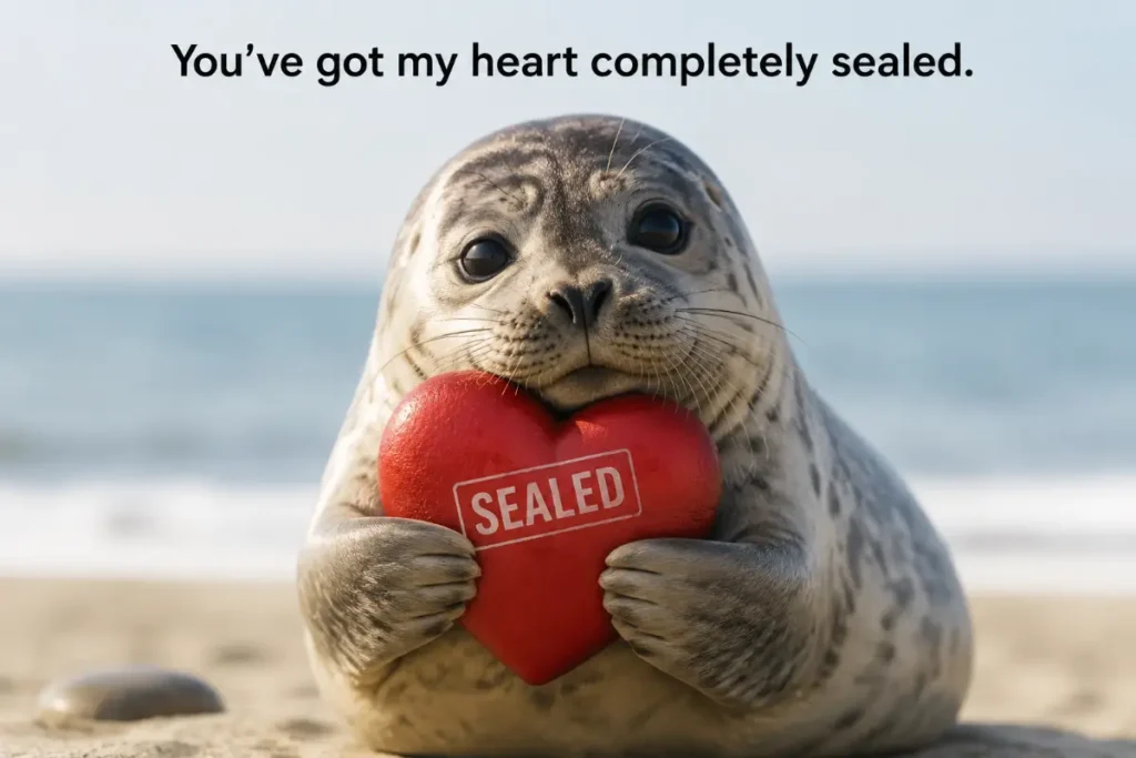 Romantic Seal Puns For Your Crush