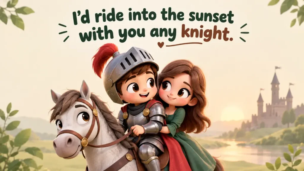 Romantic Knight Puns