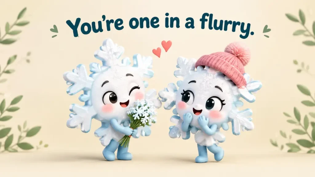 Snowflake Puns For Someone Special