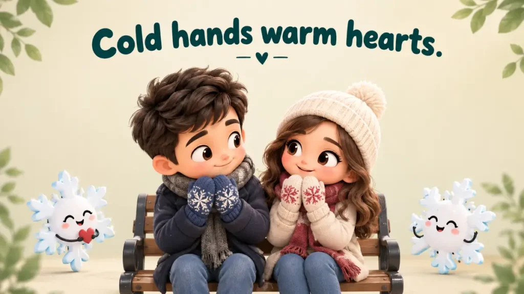 Snowflake Puns For Romantic Captions