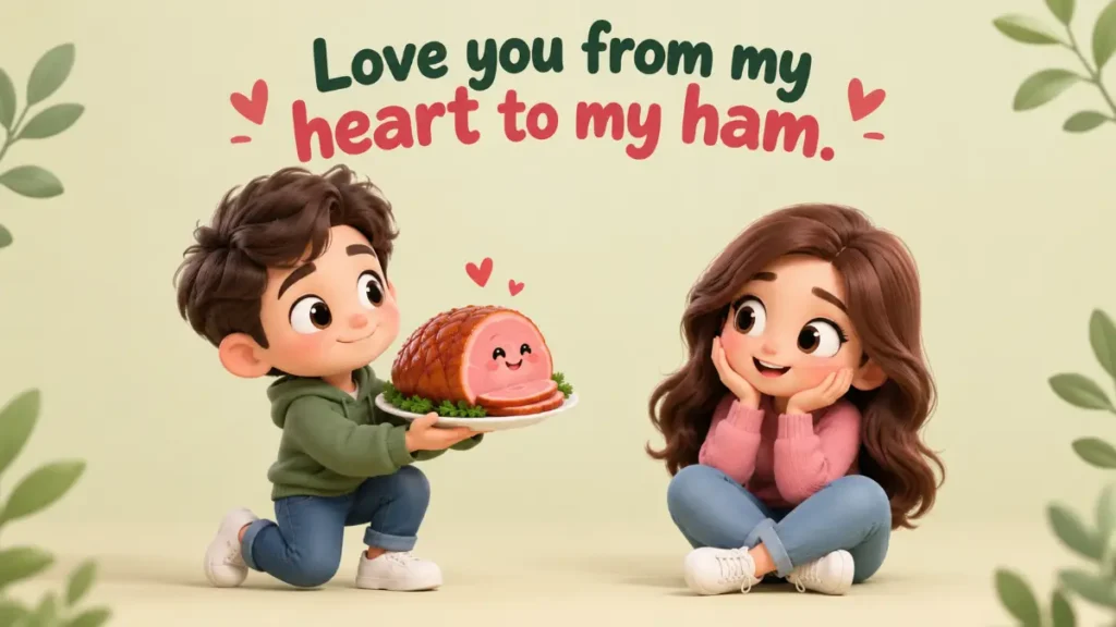 Ham Puns For Love Notes And Captions