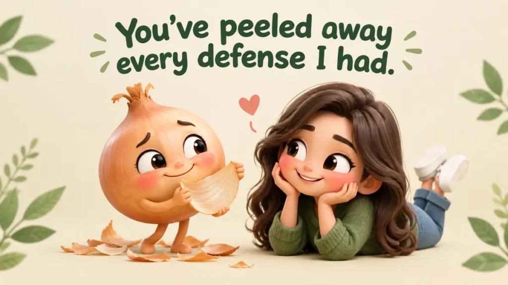 Onion Puns For Love And Flirting