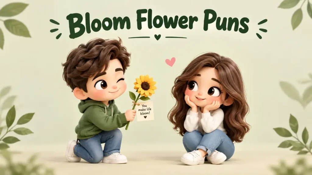 Sweet Bloom Flower Puns For Your Crush