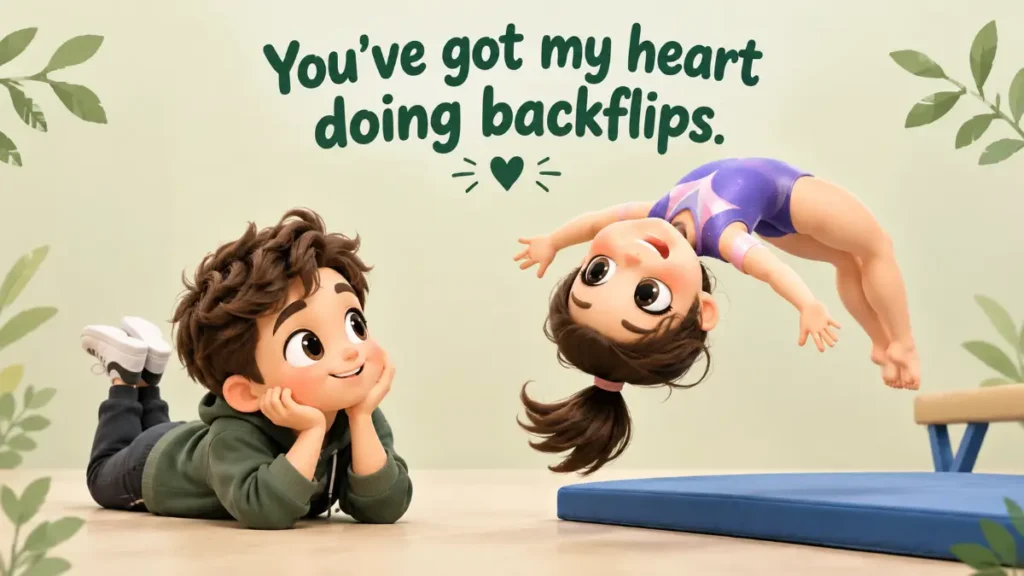 Romantic Gymnastics Puns