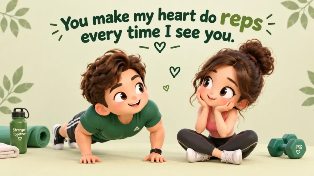 Romantic Fitness Puns For Your Crush