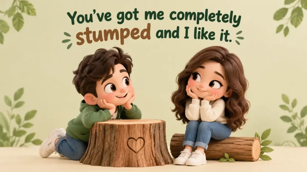 Flirty Wood Puns For Your Partner
