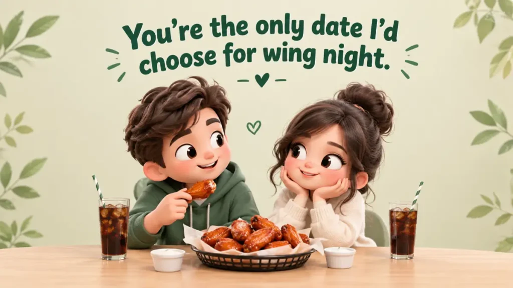 Romantic Chicken Wing Puns For Date Night